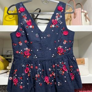 J crew women’s embroidered Top